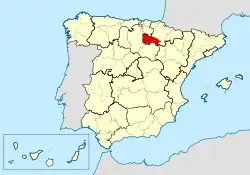 Mapa da área