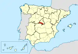 Mapa da área