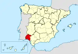 Mapa da área