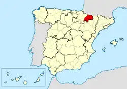 Mapa da área