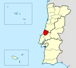 Mapa da área