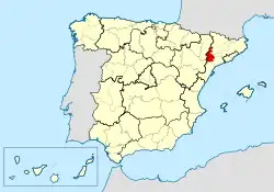 Mapa da área