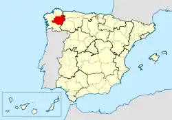 Mapa da área