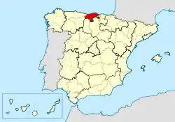 Mapa da área