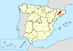 Mapa da área