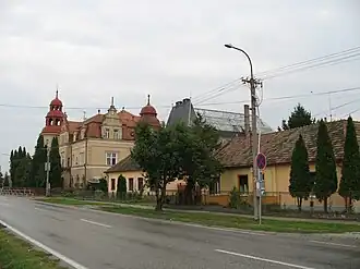 Rua Hlavná, em Sládkovičovo.