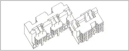 Moradia Diagoon, estrutura básica de participação