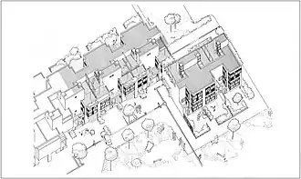 Habitação Diagoon, participação dos moradores, dentro e fora