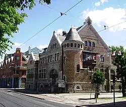 A antiga biblioteca Dicksonska folkbiblioteket