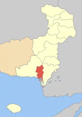 Mapa do antigo município de Trajanópolis