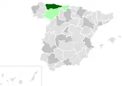 Mapa da área