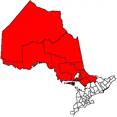 Districts do Ontário.