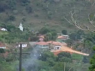 Vista panorâmica do distrito de Centenário