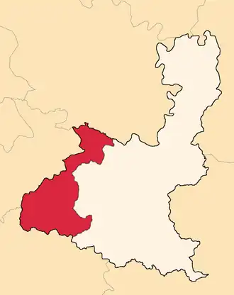 Localização de São Benedito