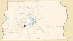 Mapa de Candangolândia