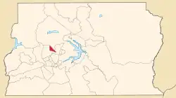 Mapa do Setor Complementar de Indústria e Abastecimento