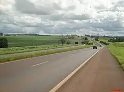 Rodovia Anhanguera (BR-050) em São Joaquim da Barra