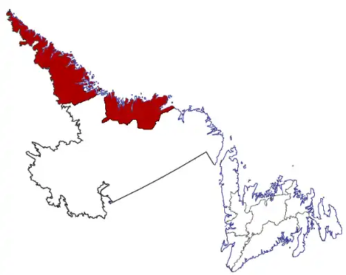 Census Divisions of Newfoundland and Labrador