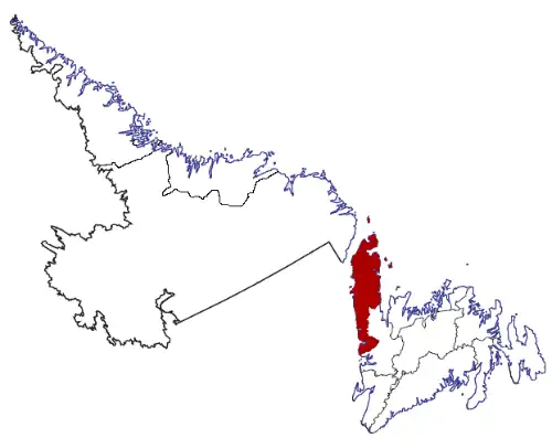 Census Divisions of Newfoundland and Labrador