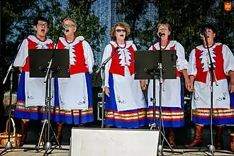 Apresentação da banda Kociew durante os Dias de Starogard