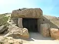 Entrada do dolmén de Menga