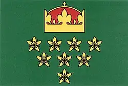 Bandeira de Dolní Hbity