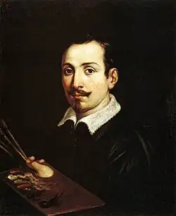 Retrato de Guido Reni, 1603–04
