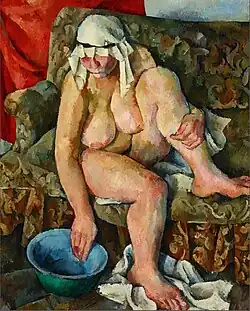 Donna Nuda con Kefiah, 1922