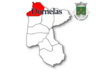 Localização no município de Sever do Vouga