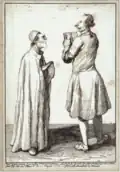 Caricatura de dois jesuítas venezianos, 1752.