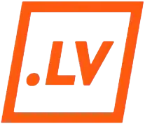 Logo of .lv, the country code top-level domain for Latvia