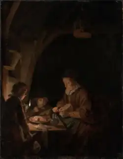 Velha Cortando Pão, c. 1655, Museu de Belas Artes, Boston