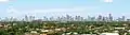 Panorama de Miami Downtown a partir do oeste