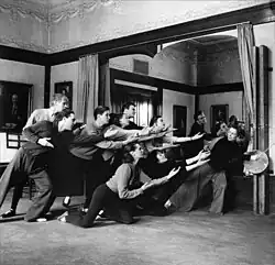 Exercício na Escola de Drama em 1950-1951