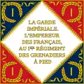 Bandeira do Primeiro Regimento da Guarda Imperial Napoleônica