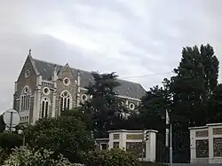 O dormitório da instituição Marie-Auxiliadora.