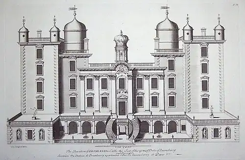 Castelo de Drumlanrig, elevação