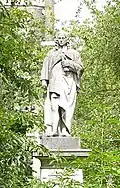 Estátua de Isaac Watts no Abney Park, Stoke Newington