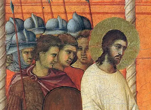 Maestà, por Duccio, 1308-1311