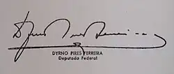 Assinatura de Dirno Pires