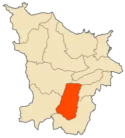 Localização de Chorfa