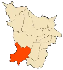 Localização de Eulma