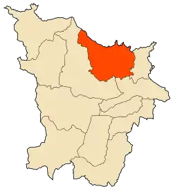 Localização de Seraïdi