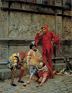 Jesters playing Cochonnet (Bilbao Fine Arts Museum, 1868).
