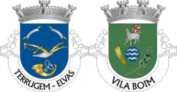 Brasão de armas de Terrugem e Vila Boim