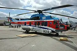 EC225 igual ao usado para patrulhas da MPV.