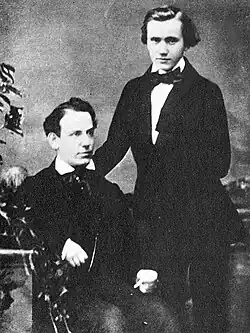 Ede Reményi e Johannes Brahms (1852)