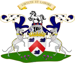 Brasão dos condes de Dundonald[26]