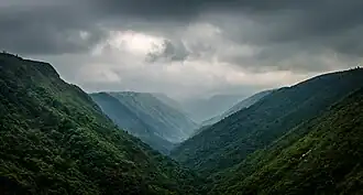 Leste das Montes Khasi