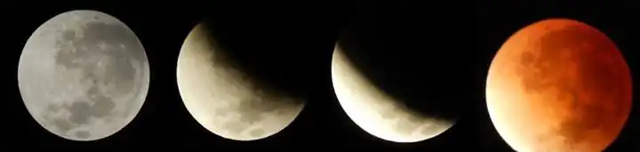 Evolução do eclipse em Montevidéu, Uruguai